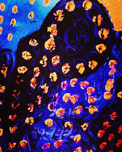 La signora in blu da Margareta Uliarte