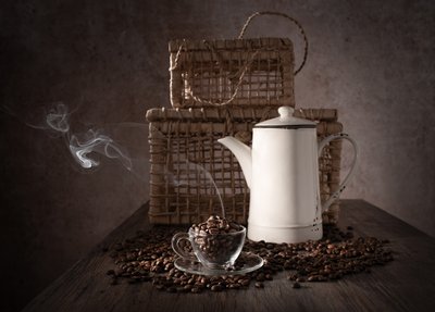 Un momento di relax davanti a un caffè da Margareth Perfoncio