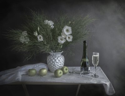 Fiori e champagne da Margareth Perfoncio