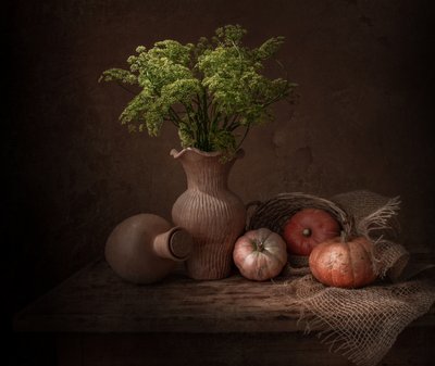 Natura morta rustica autunnale da Margareth Perfoncio