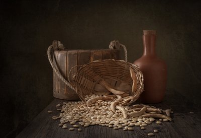 Raccolta rustica dei fagioli da Margareth Perfoncio