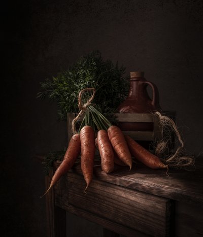 Raccolta di carote rustiche da Margareth Perfoncio
