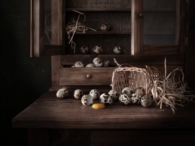 Uova di quaglia rustiche da Margareth Perfoncio
