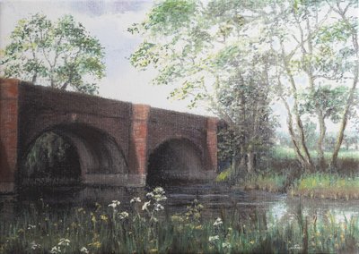 Ponte di Cookham Moor, 2022 da Margo Starkey