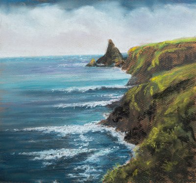 Scena costiera del Devonshire da Margo Starkey