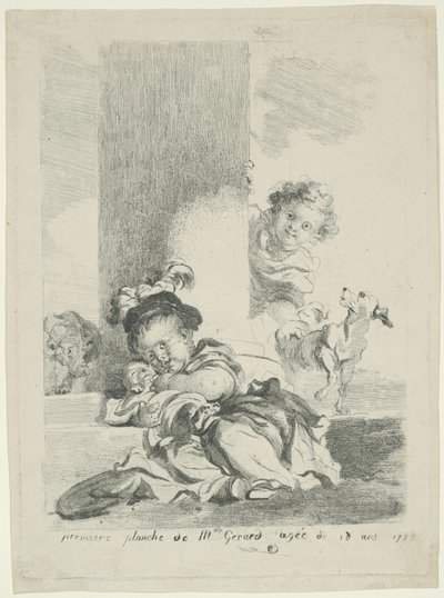 Il Bambino e il Gatto da Marguerite Gerard