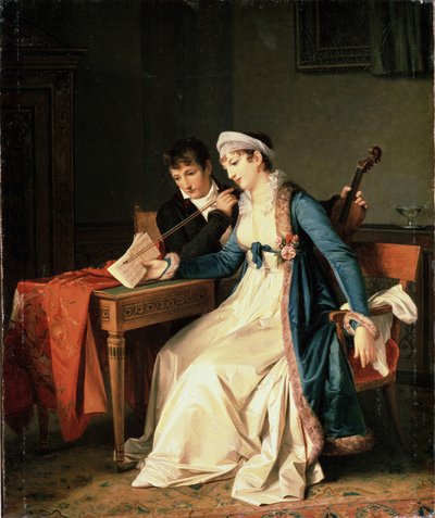 La lezione di musica da Marguerite Gerard