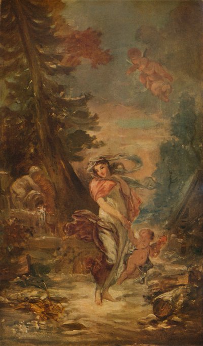 Inverno, c1802 da Marguerite Gerard