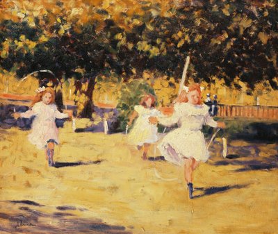Ragazze che saltano la corda da Marguerite Rousseau