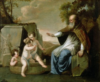 San Nicola che resuscita tre bambini da Marguerite de La Hyre