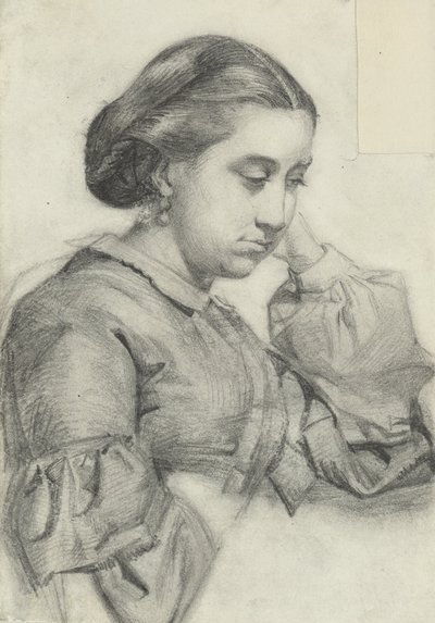 Busto di giovane donna da Marià Fortuny Marsal