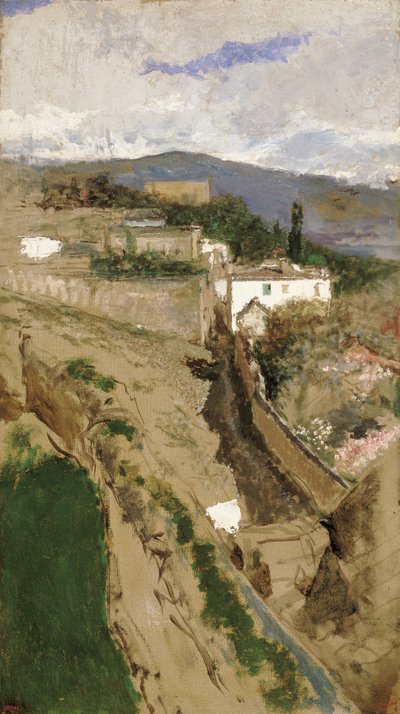 Paesaggio di Granada da Marià Fortuny Marsal