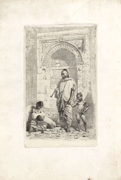 Famiglia marocchina da Marià Fortuny Marsal
