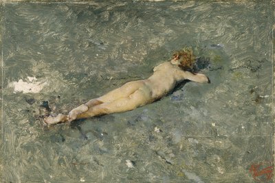 Nudo in spiaggia a Portici da Marià Fortuny Marsal