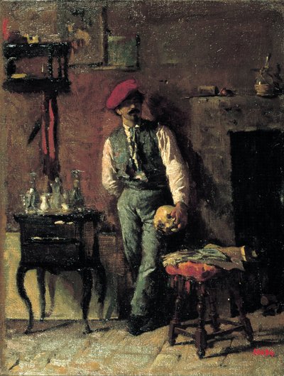 Ritratto dello scultore Jerónimo Suñol da Marià Fortuny Marsal
