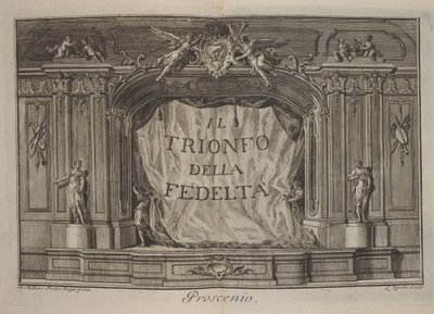 Il Trionfo della Fedeltà. Dramma Pastorale Per Musica Di E.T.P.A. da Maria Antonia Walpurgis