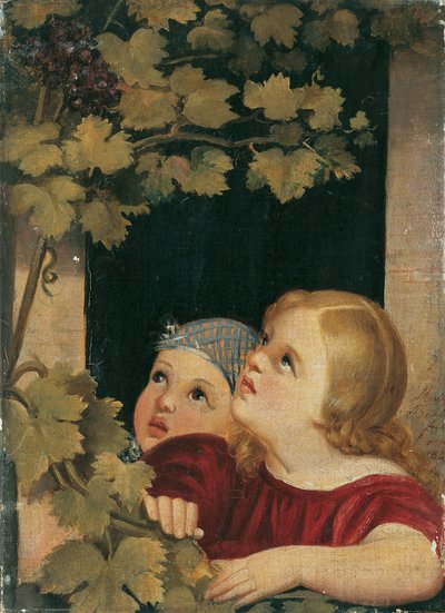 Due bambini alla finestra da Maria Beatrice