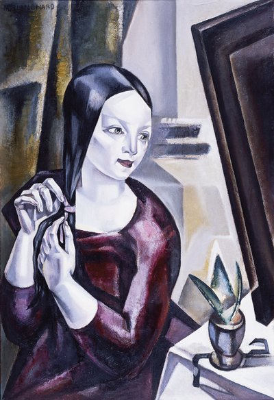 Donna davanti a uno specchio, 1922 da Maria Blanchard