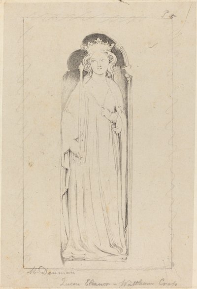 Regina Eleonora, da Waltham Cross da Maria Denman after John Flaxman