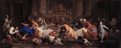 Festa in casa di Simone il Fariseo, ca 1748 da Maria Felice Tibaldi Subleyras