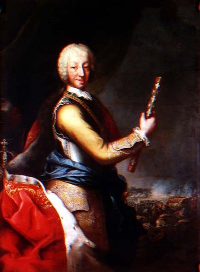Ritratto di Carlo Emanuele III di Savoia, Re di Sardegna (1701-73) da Maria Giovanna Battista Clementi