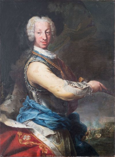 Ritratto di Carlo Emanuele III da Maria Giovanna Clementi