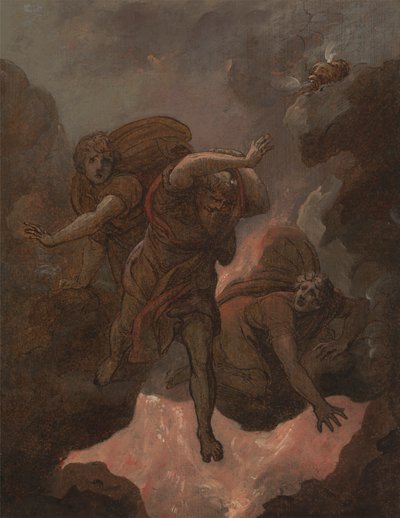 Il Giudizio di Korah, Dathan e Abiram da Maria Hadfield Cosway