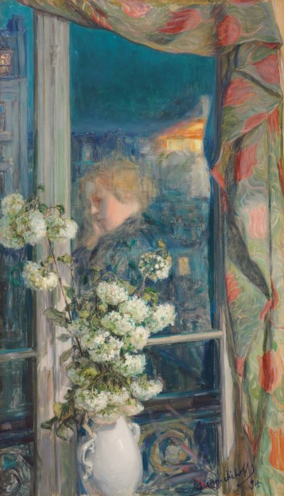 Riflessione di un mondo intimo, 1894 da Maria Iakunchikova