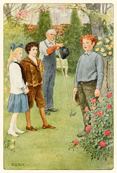 "Praise God from whom all blessings flow" da Il giardino segreto di Frances Hodgson Burnett (1849-1924) da Maria Louise Kirk