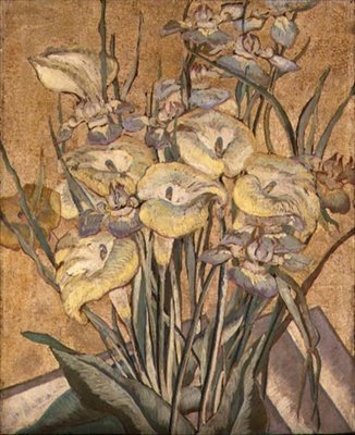 Iris e Calle, c.1890-1905 da Maria Oakey Dewing