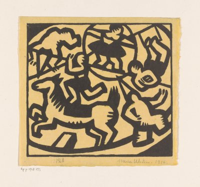 Artisti circensi da Maria Uhden (signed by artist)