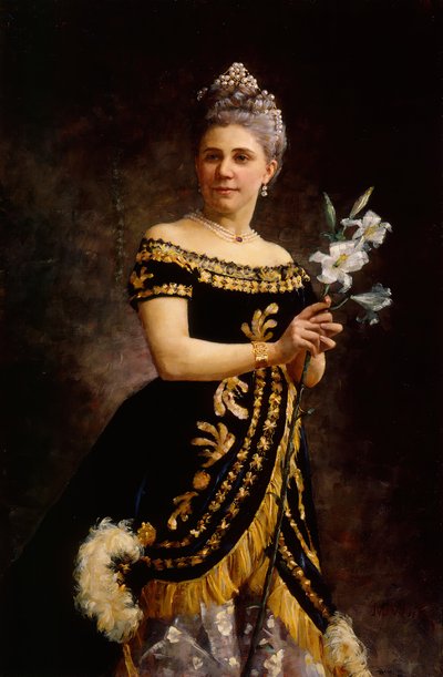 Ritratto della cantante d