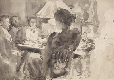 Conversazione dopo cena da Maria Yakunchikova