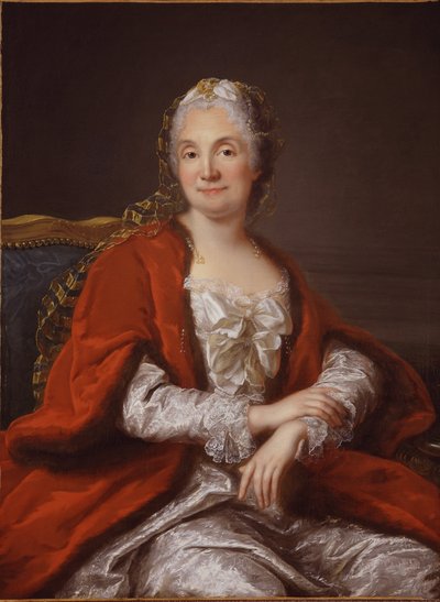 Ritratto di Madame Geoffrin da Marianne Loir