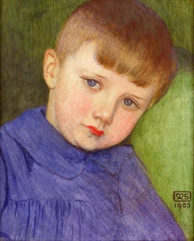 Ritratto di Anthony Stokes da Marianne Stokes