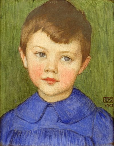 Ritratto di Richard Stokes da Marianne Stokes