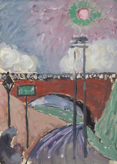 Ponte di Gergovie a Losanna da Marianne von Werefkin