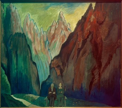 Con le spalle alla vita da Marianne von Werefkin