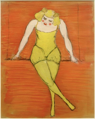 Artista del trapezio da Marianne von Werefkin