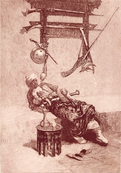 Moro di Tangeri (incisione) da Mariano (after) Fortuny