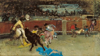 Corrida. Picador ferito - Fortuny, Maria - ca 1867 da Mariano Fortuny y Marsal