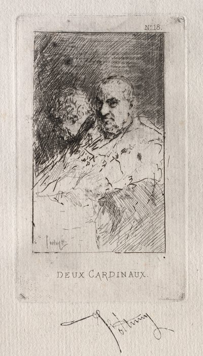 Due cardinali da Mariano Fortuny y Marsal