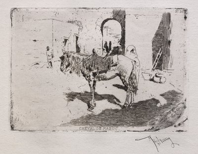 Cavallo del Marocco da Mariano Fortuny y Carbó