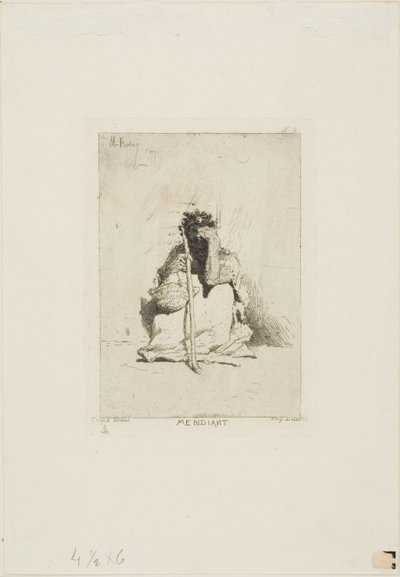 Un mendicante da Mariano Fortuny y Marsal