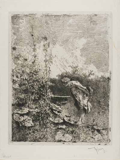Amanti del giardino da Mariano Fortuny y Marsal