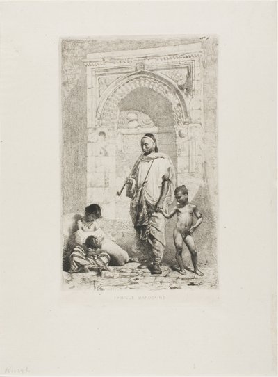 Famiglia marocchina da Mariano Fortuny y Marsal
