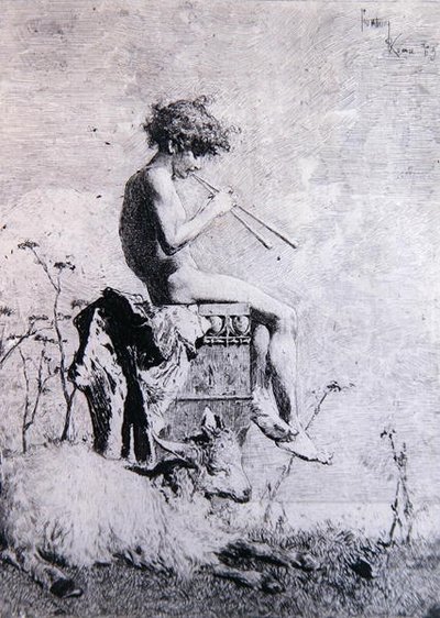 Idillio da Mariano José María Bernardo Fortuny y Carbó