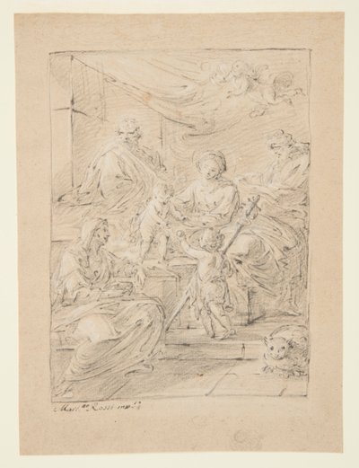 La Sacra Famiglia da Mariano Rossi