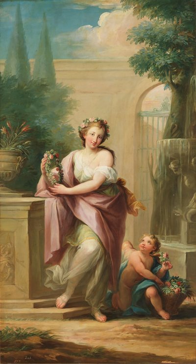 La Primavera, c.1805-06 da Mariano Salvador de Maella