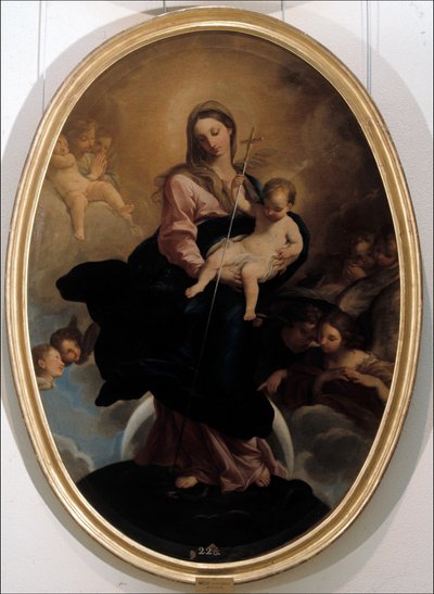 Madonna con Bambino, XVIII secolo (dipinto) da Mariano Salvador de Maella